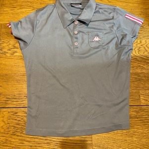 Vintage Kappa women’s polo shirt rave EDM adidas